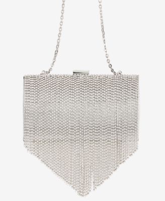 Ranndi Fringe Mini Evening Clutch Handbag