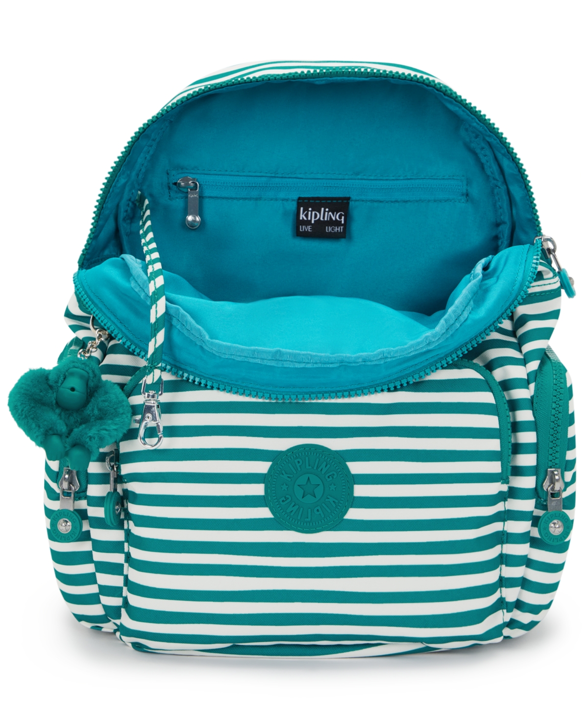 Kipling City Pack Backpack In Parasol Stripes
