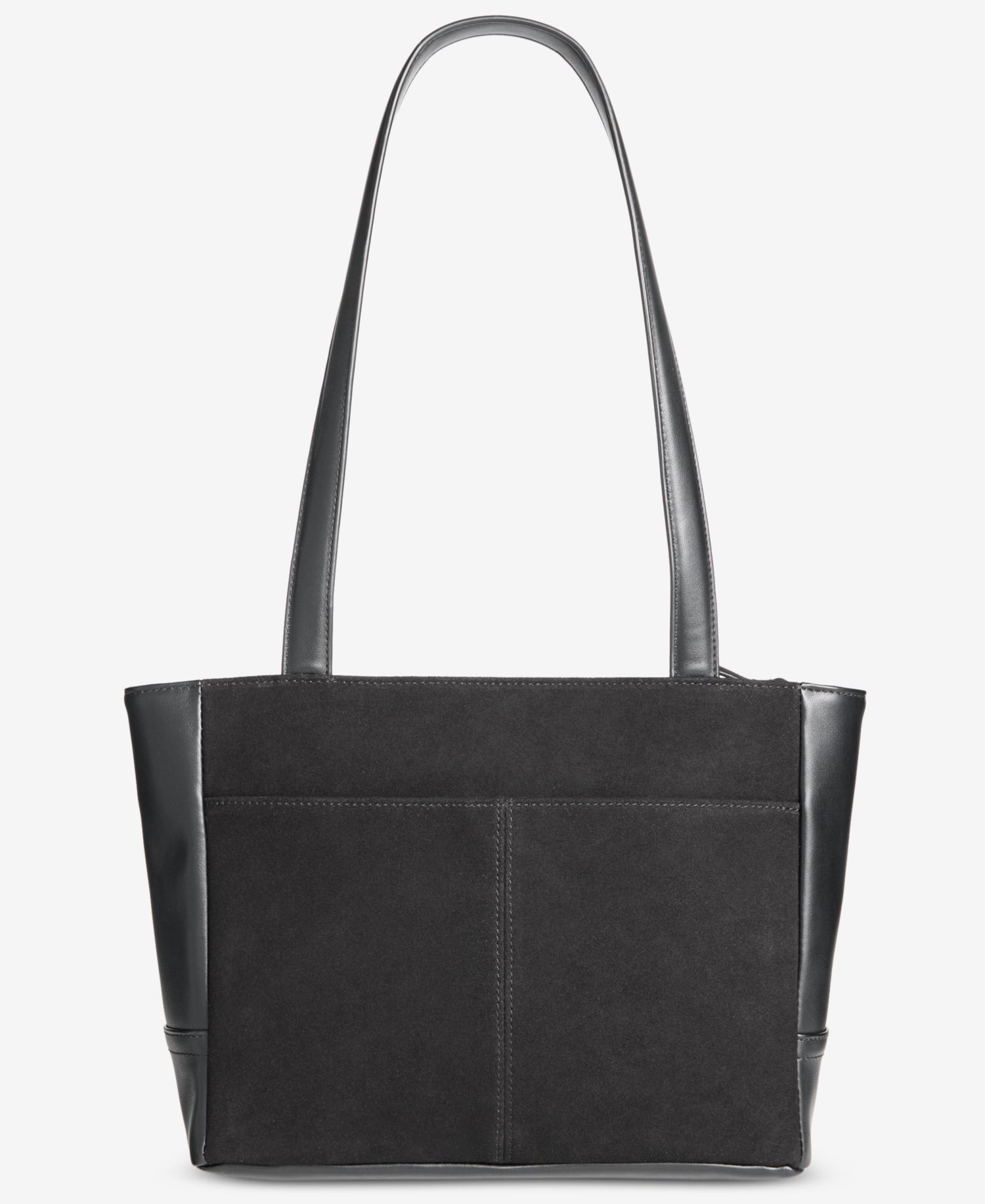 Nappa Suede Combo Tulip Tote