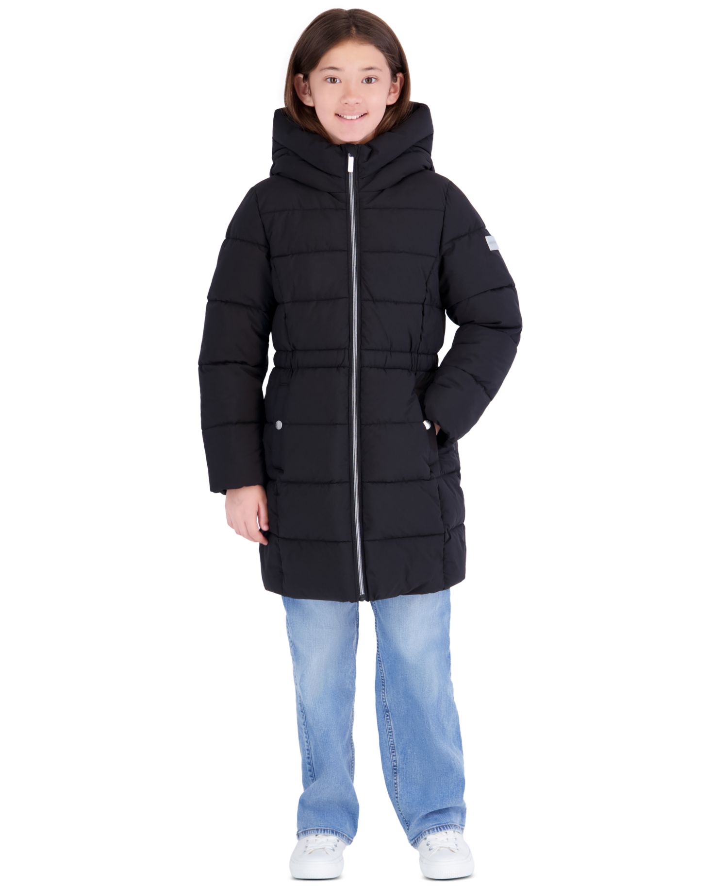 Girls' 5-16 Walker Puffer Long-Sleeve Hooded Jacket