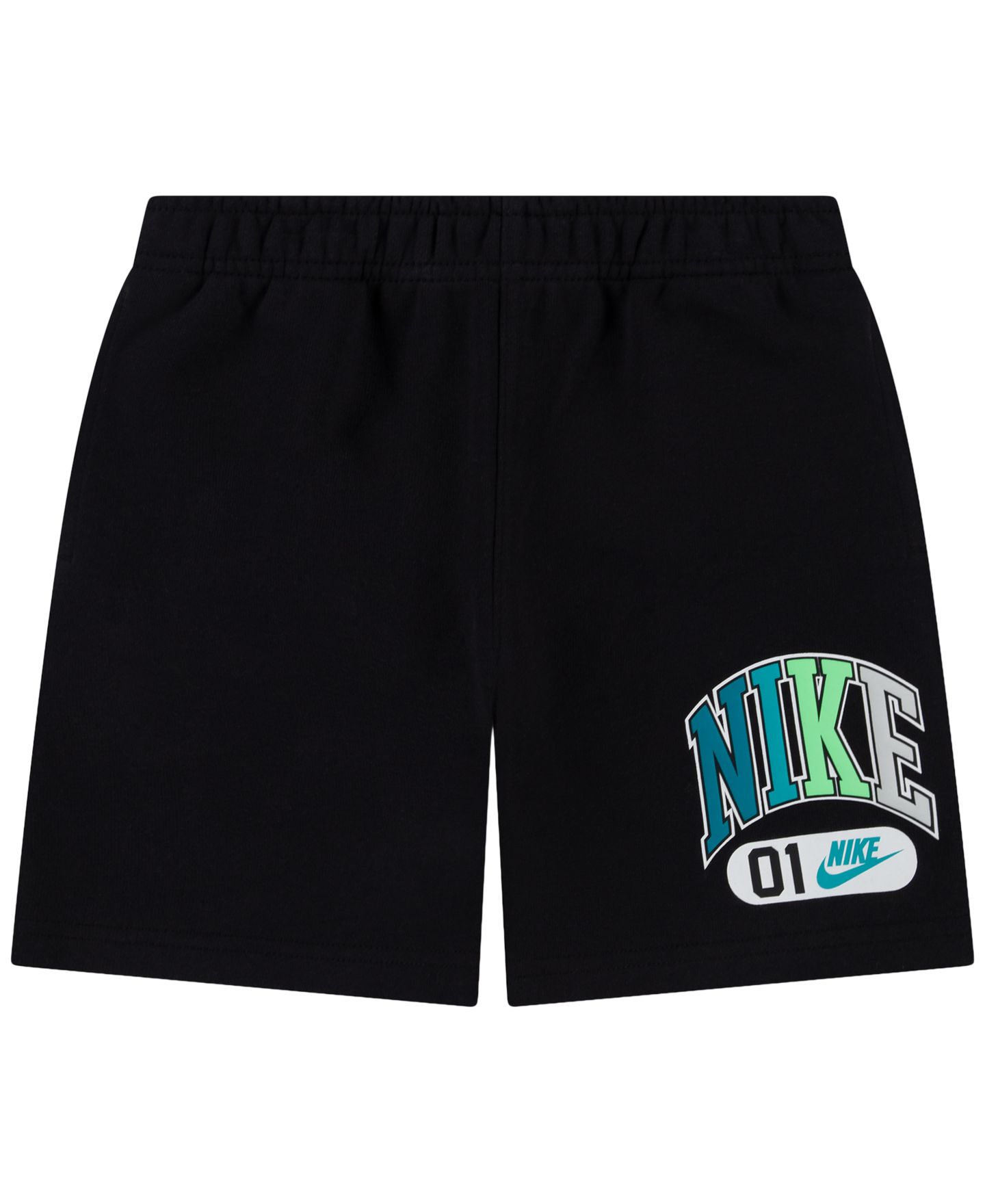 Детские флисовые шорты Nike Sportswear Multisport, 4-7, цвет: Чёрный — фото 1
