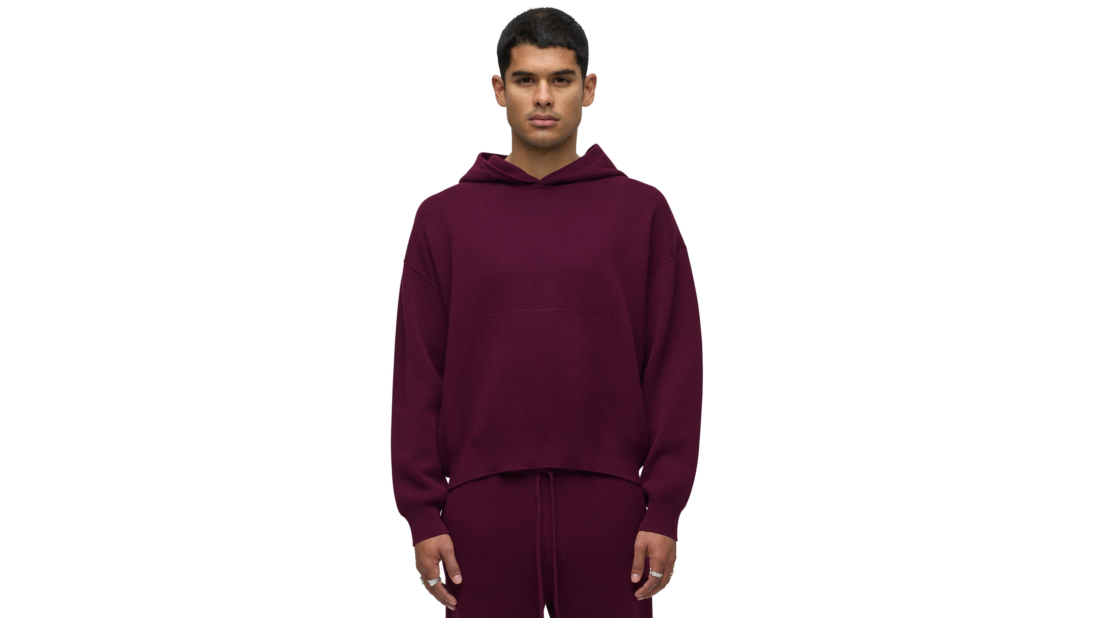 Hudson Jeans Men's Double Knit Pullover Hoodie