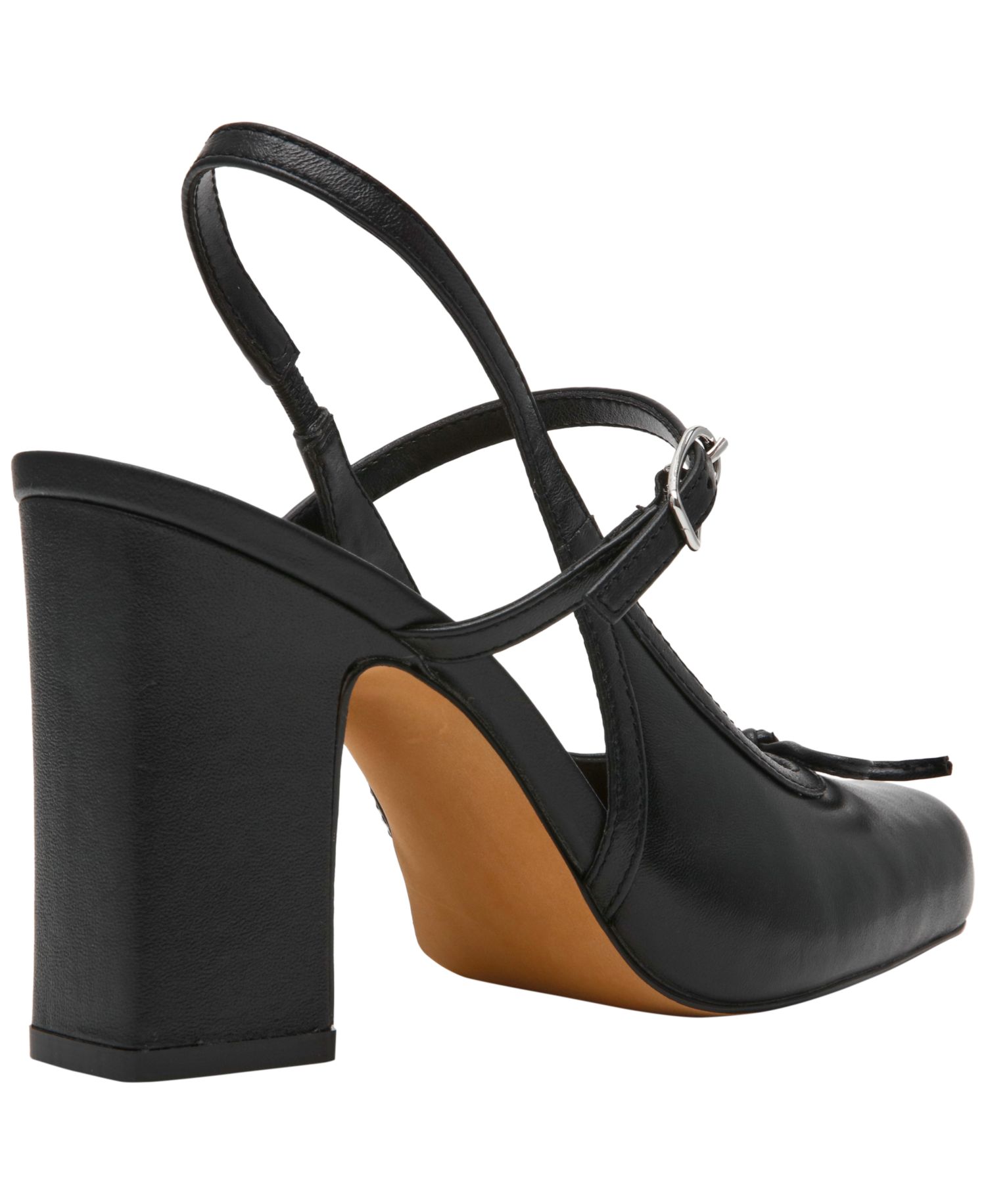 Women's Elaine Slingback Block Heel Ballet Pumps