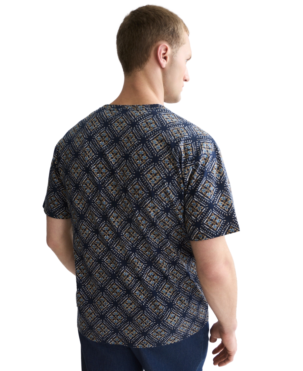 Scotch & Soda Men's Printed Relaxed-Fit T-Shirt