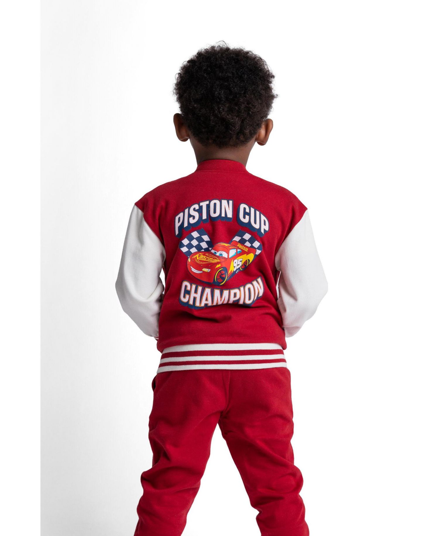 Little Boys (5-12) Fleece Varsity Jacket and Pants Set