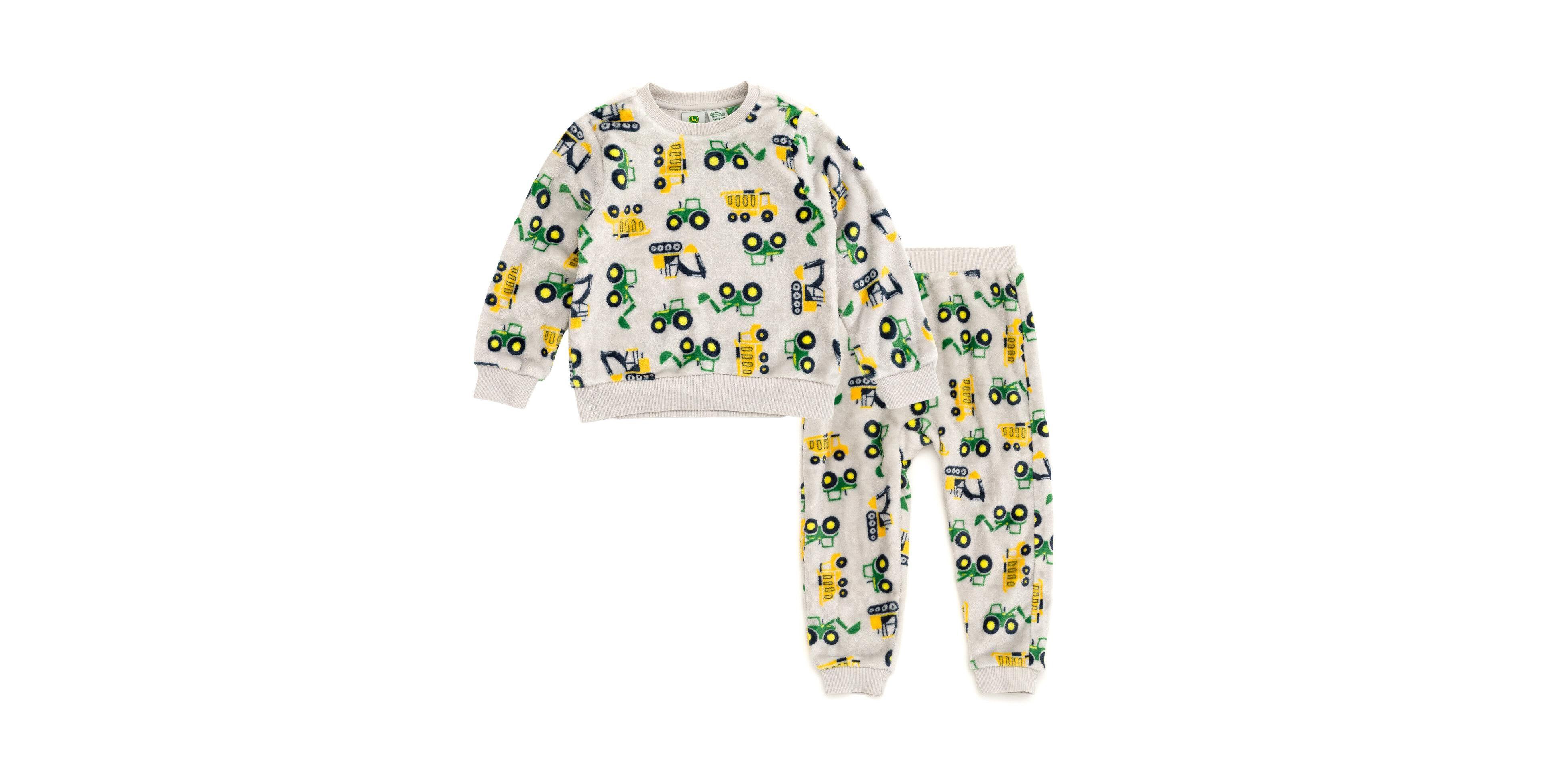 John Deere Little Boys' 2-Piece Fleece Sweatshirt and Pants Set