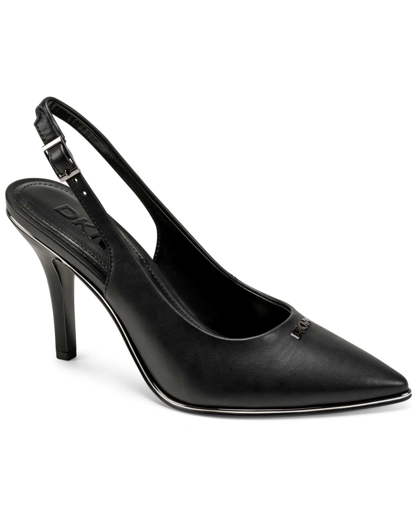 Женские туфли DKNY Preston Slingback, цвет: Чёрный — фото 1