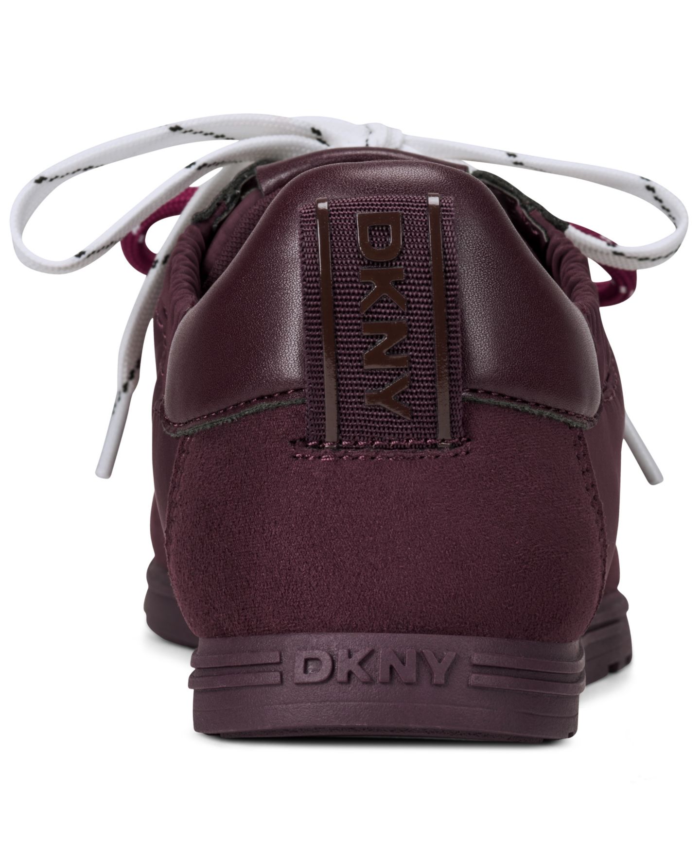 Женские кроссовки DKNY Arianna на шнуровке, цвет: Сангрия — фото 3