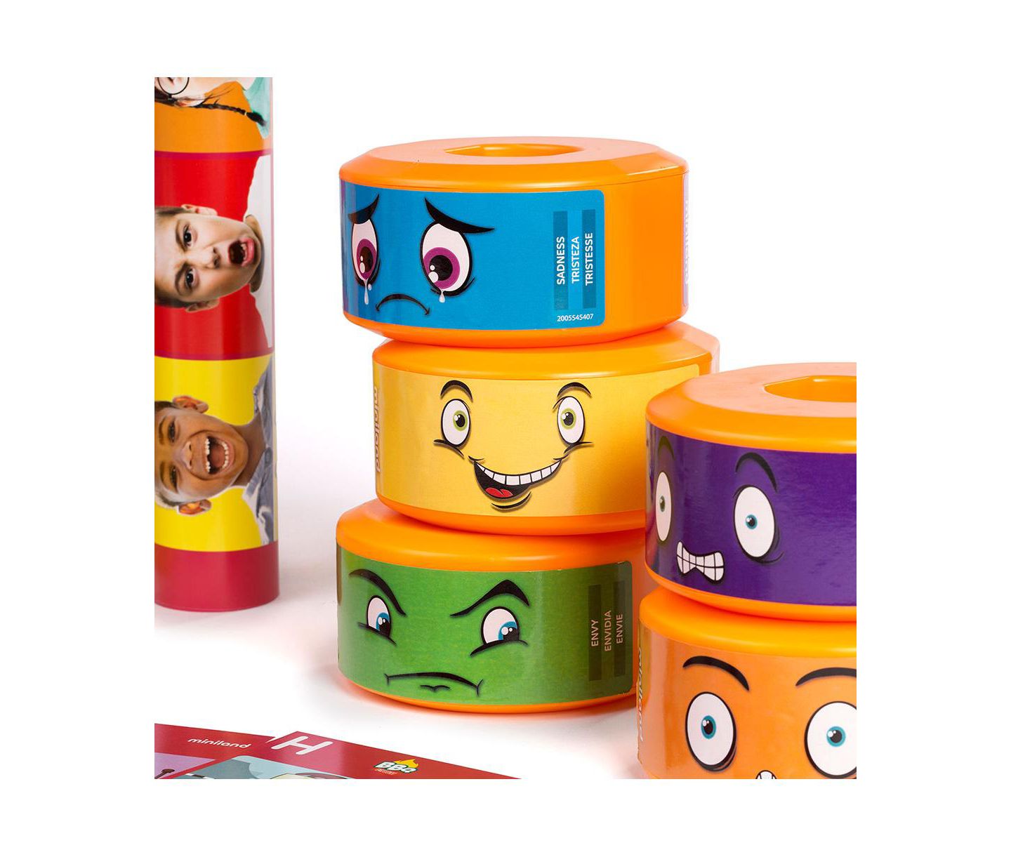 Детская настольная игра MINILAND Bbq Emotions Social-Emotional Learning Board Game, Ages 3+, цвет: Красный разноцветный — фото 2