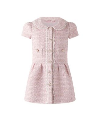 Girl's 2T-14 Tweed Dress