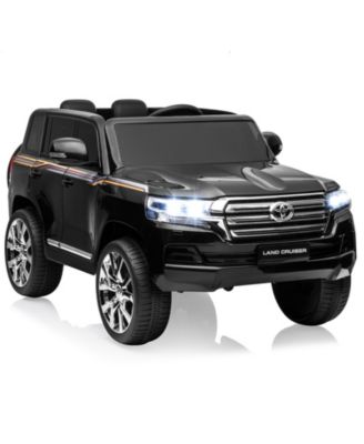Licensed Toyota Land Cruiser 2 Seater Remote Control Ride-On Car, 66 lb. Capacity, Ages 3+