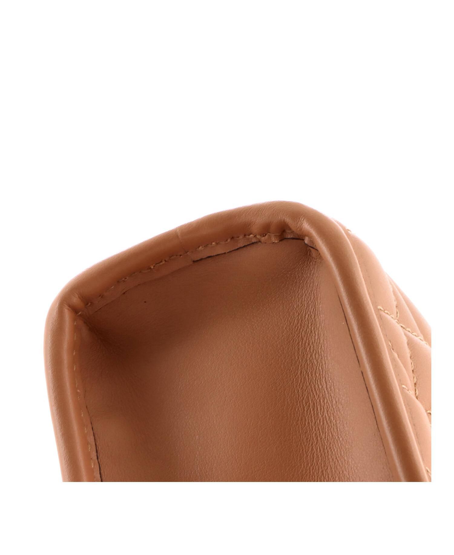 Mini GG Marmont Handle Crossbody Bag Matelasse Leather