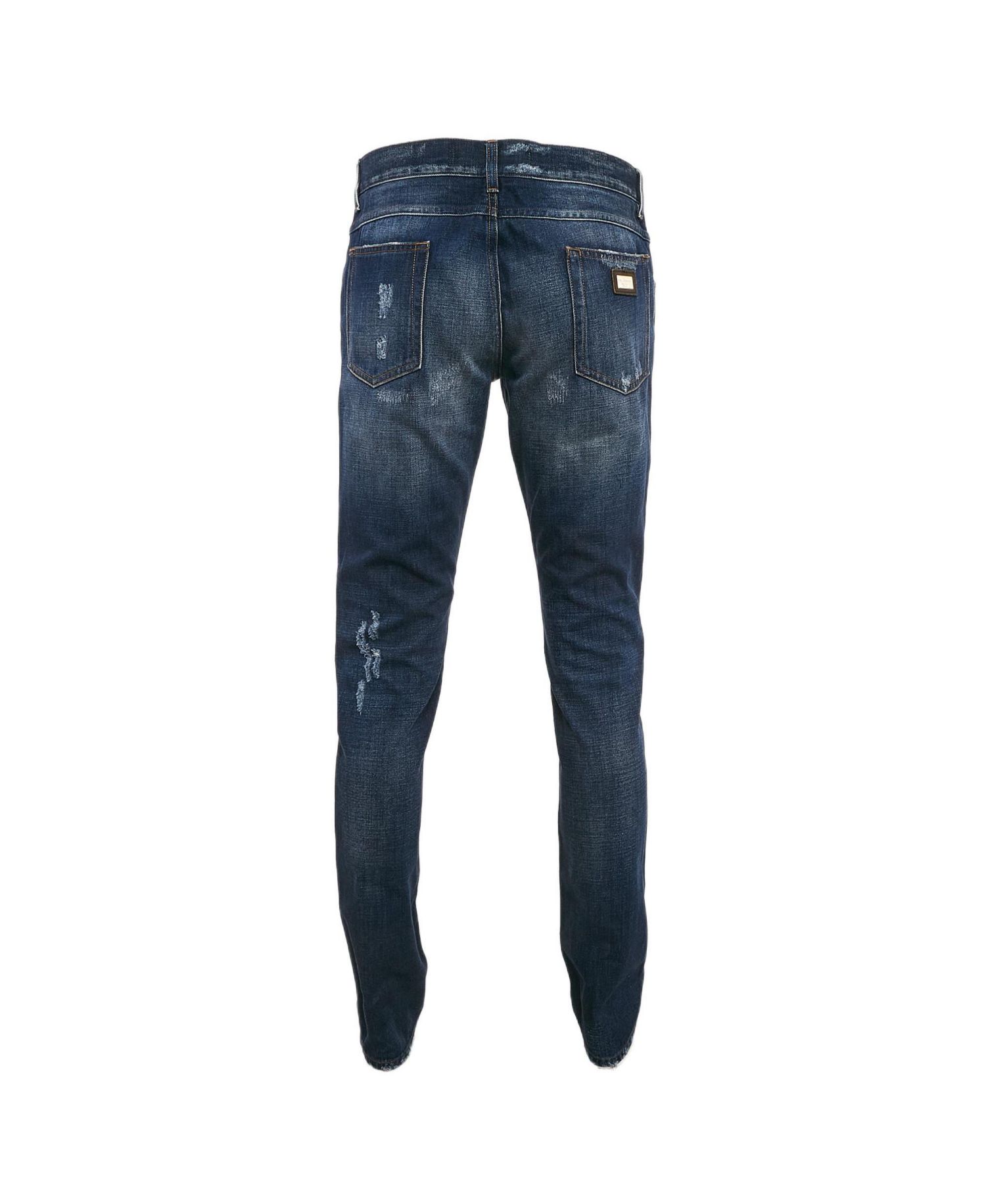 Men's Distressed Denim Jeans