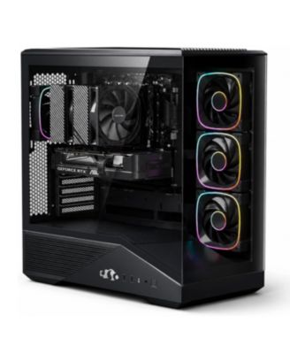 Gaming-Desktop,GeForce RTX-5060 8GB Intel i5-14400F 64GB DDR5,2TB SSD,650W Power Supply ARGB Fan x4,Local AI Power