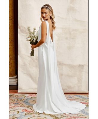 macys wedding dress Women's Long Dresses back detail offers both Duration:10 Days Navy blue ladies maxi summer dresses HAPPY BAY Women's Button
