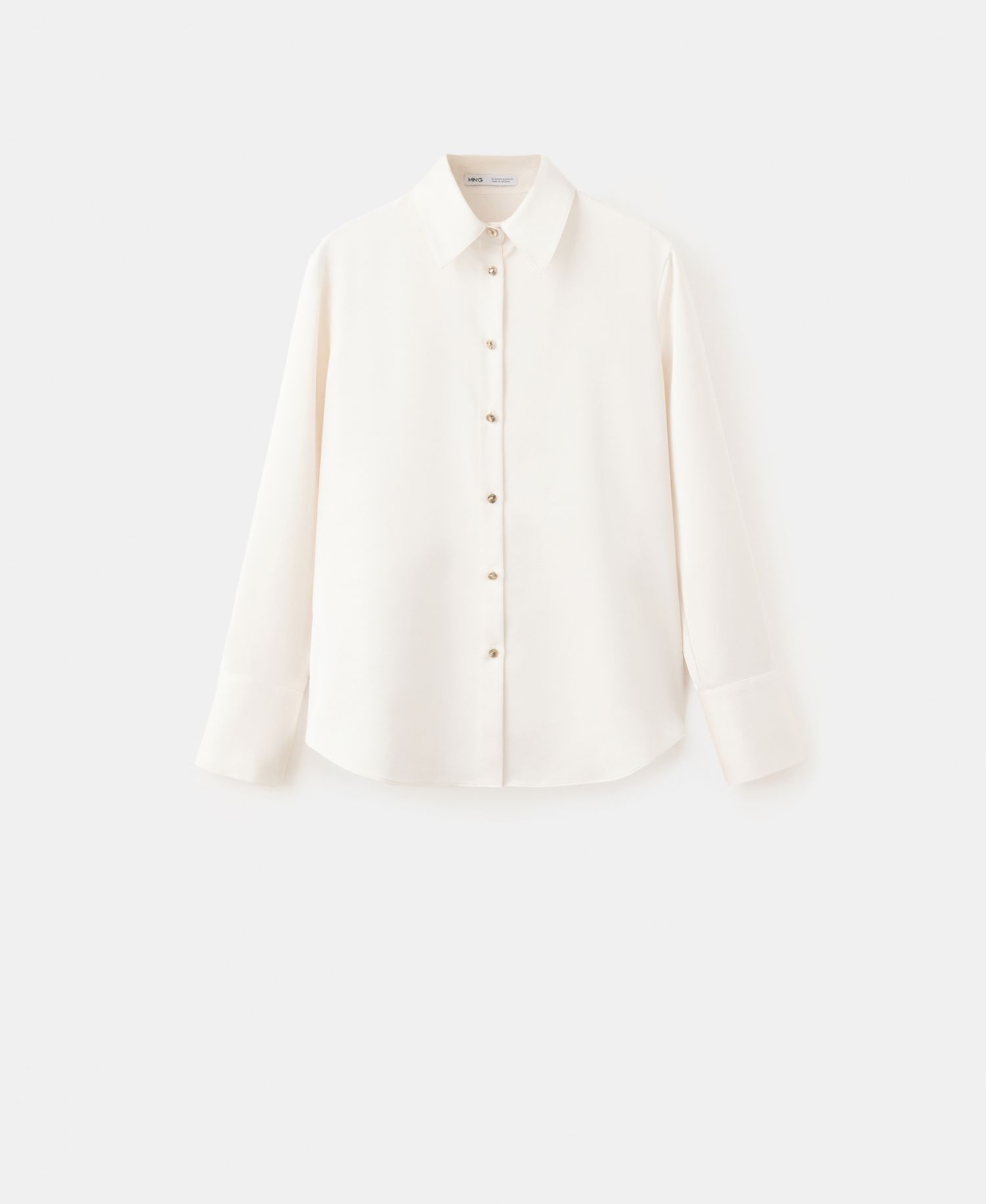 Women's Satin Finish Flowy Shirt
