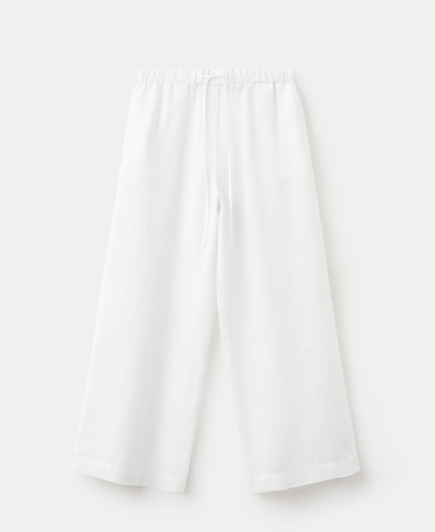 Women's Wide-Leg Linen Pants