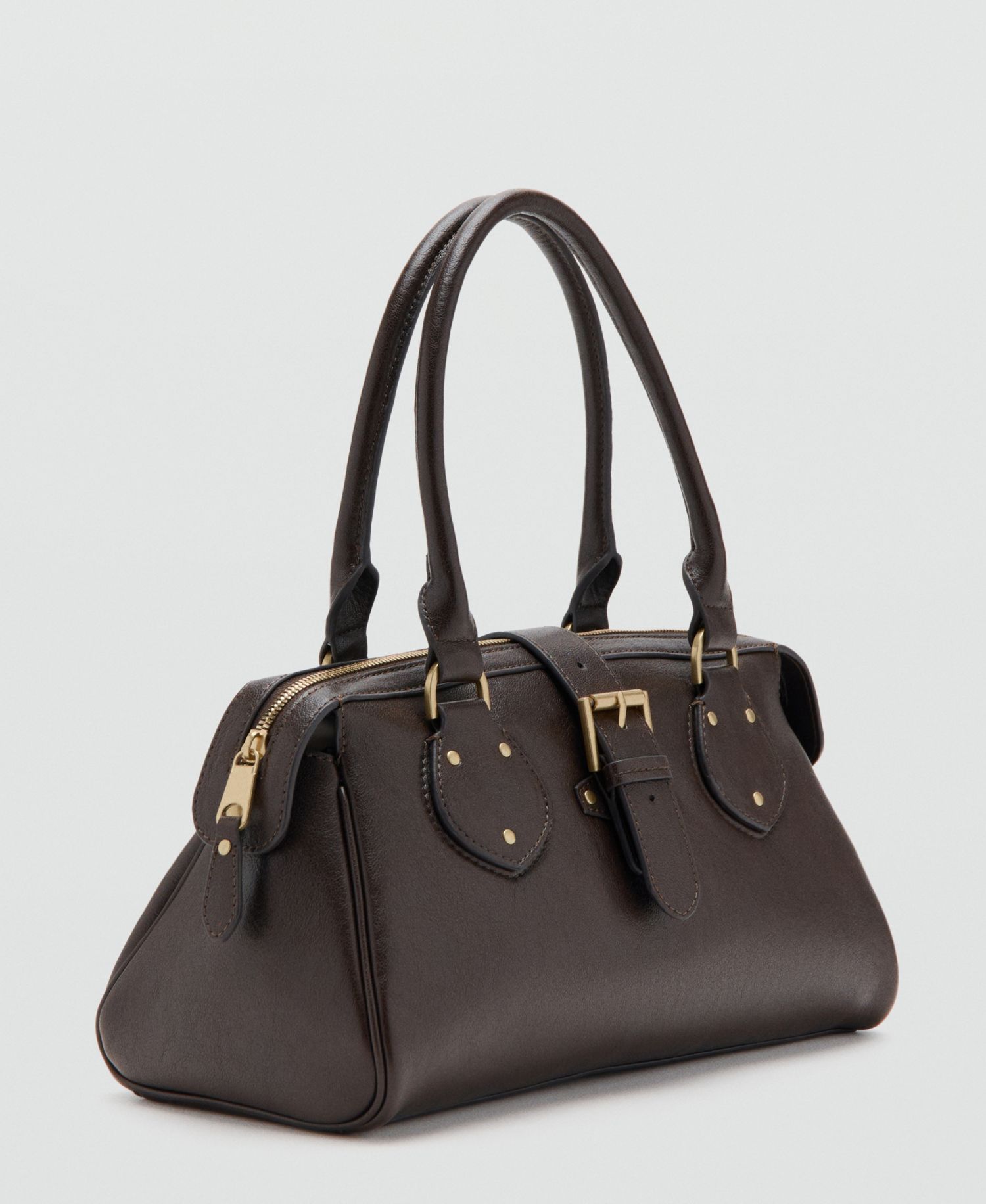 Women's Buckle Shoulder Bag