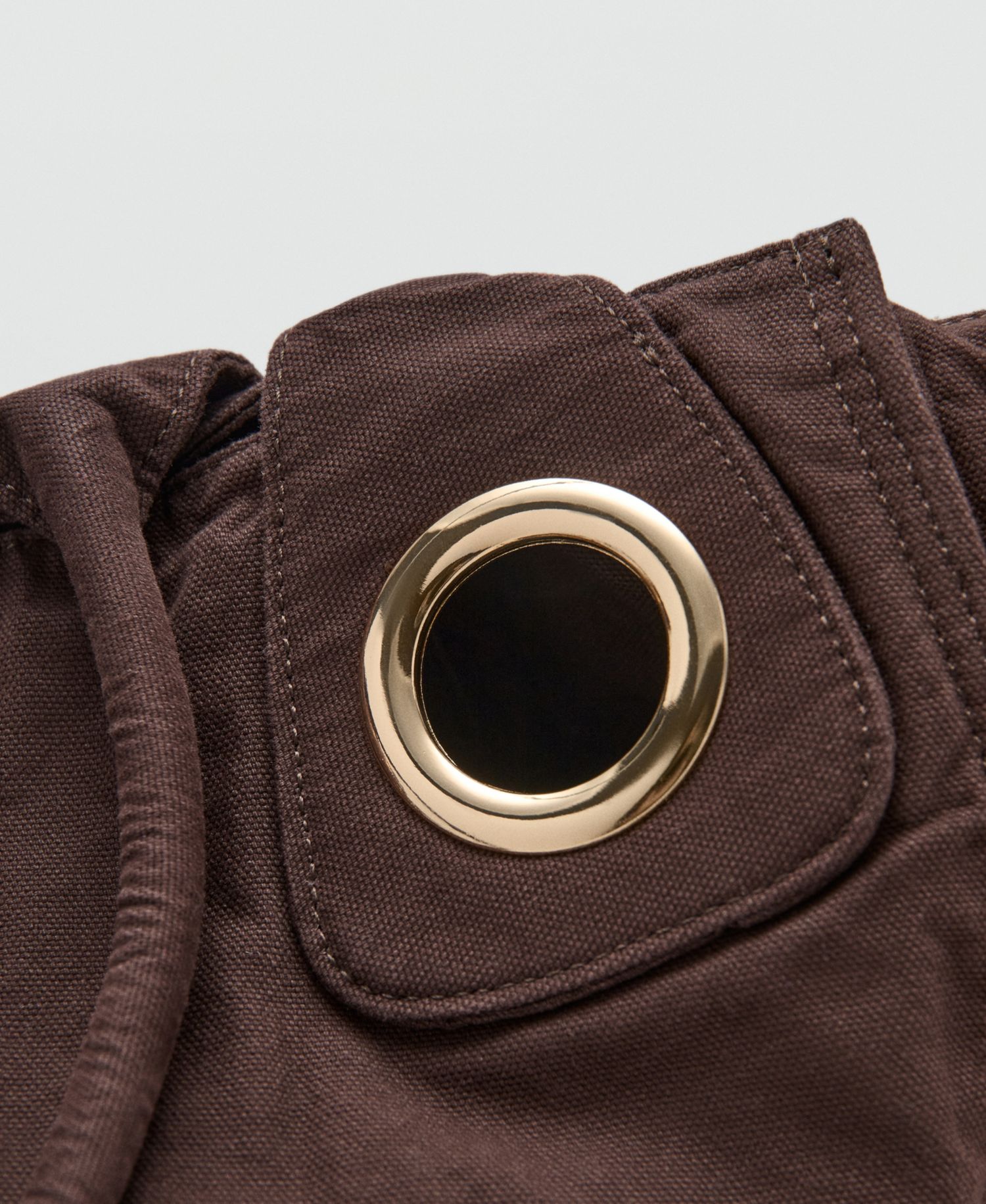 Women's Eyelets Canvas Bag