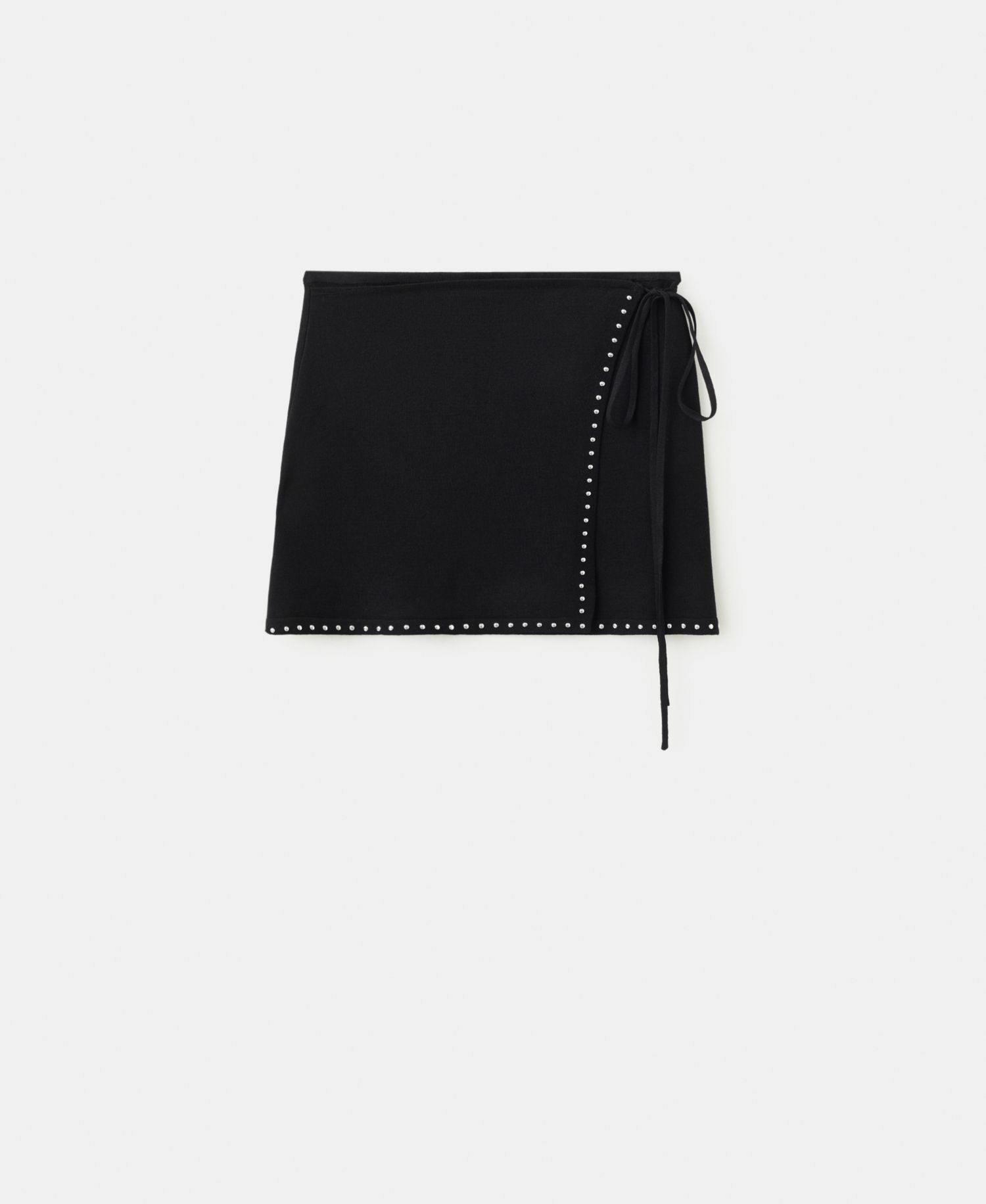 Women's Studded Wrap Skirt