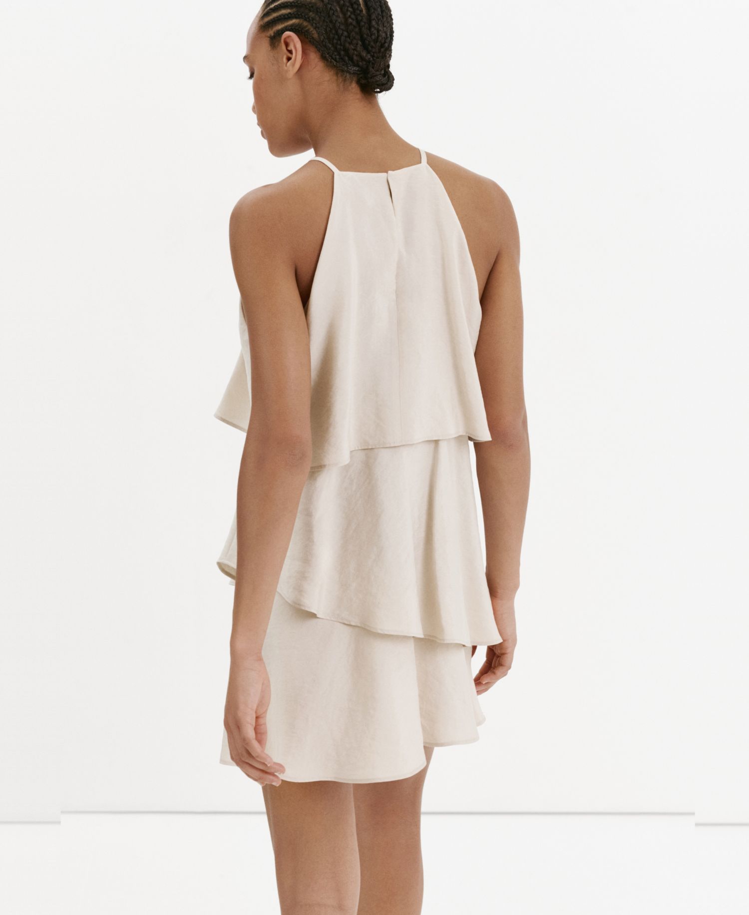 Women's Ruffled Modal Dress