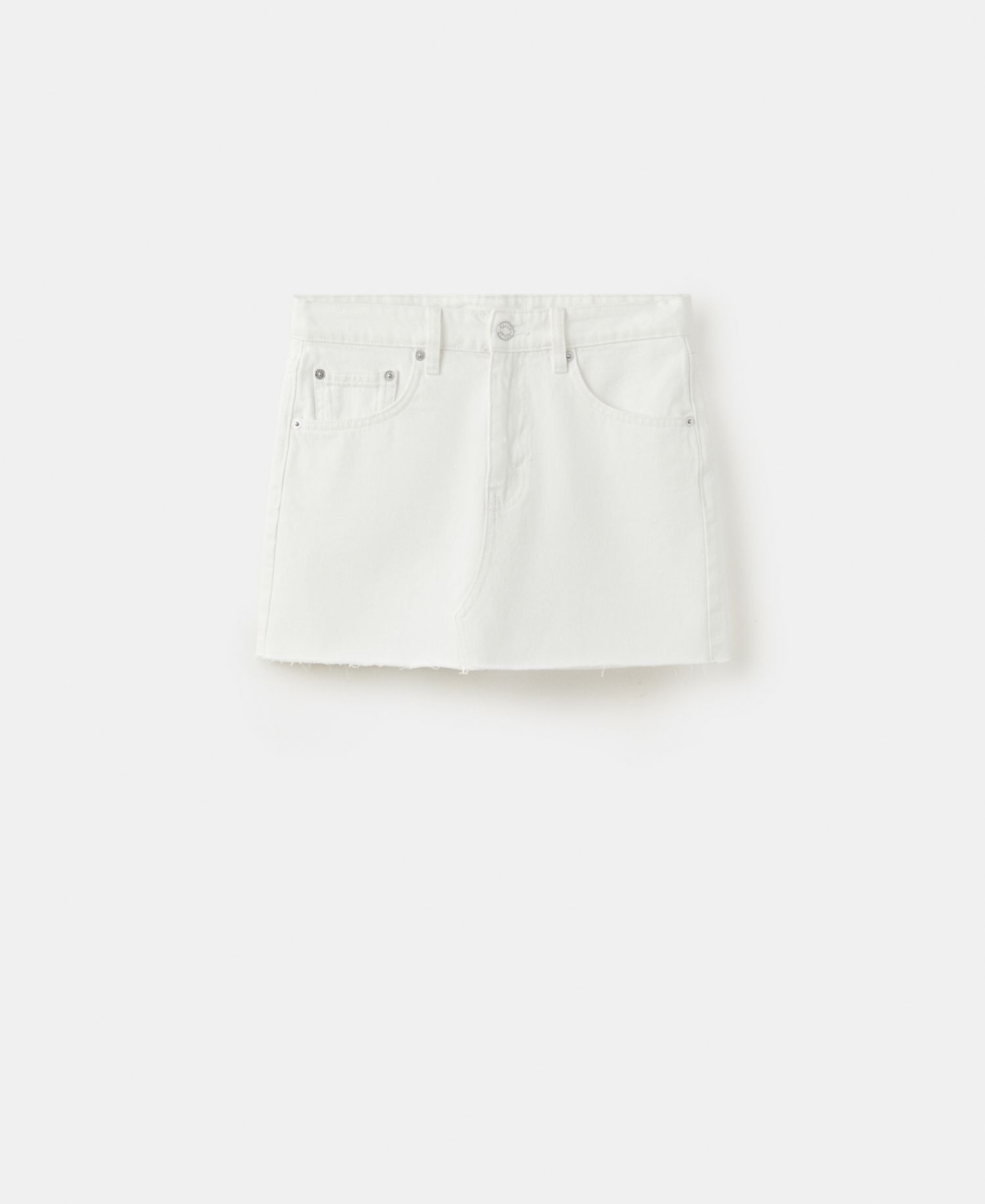 Women's Mid-Rise Denim Skirt