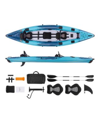 Inflatable Kayak 2-Person Inflatable Recreational Kayak 700LBS Capacity
