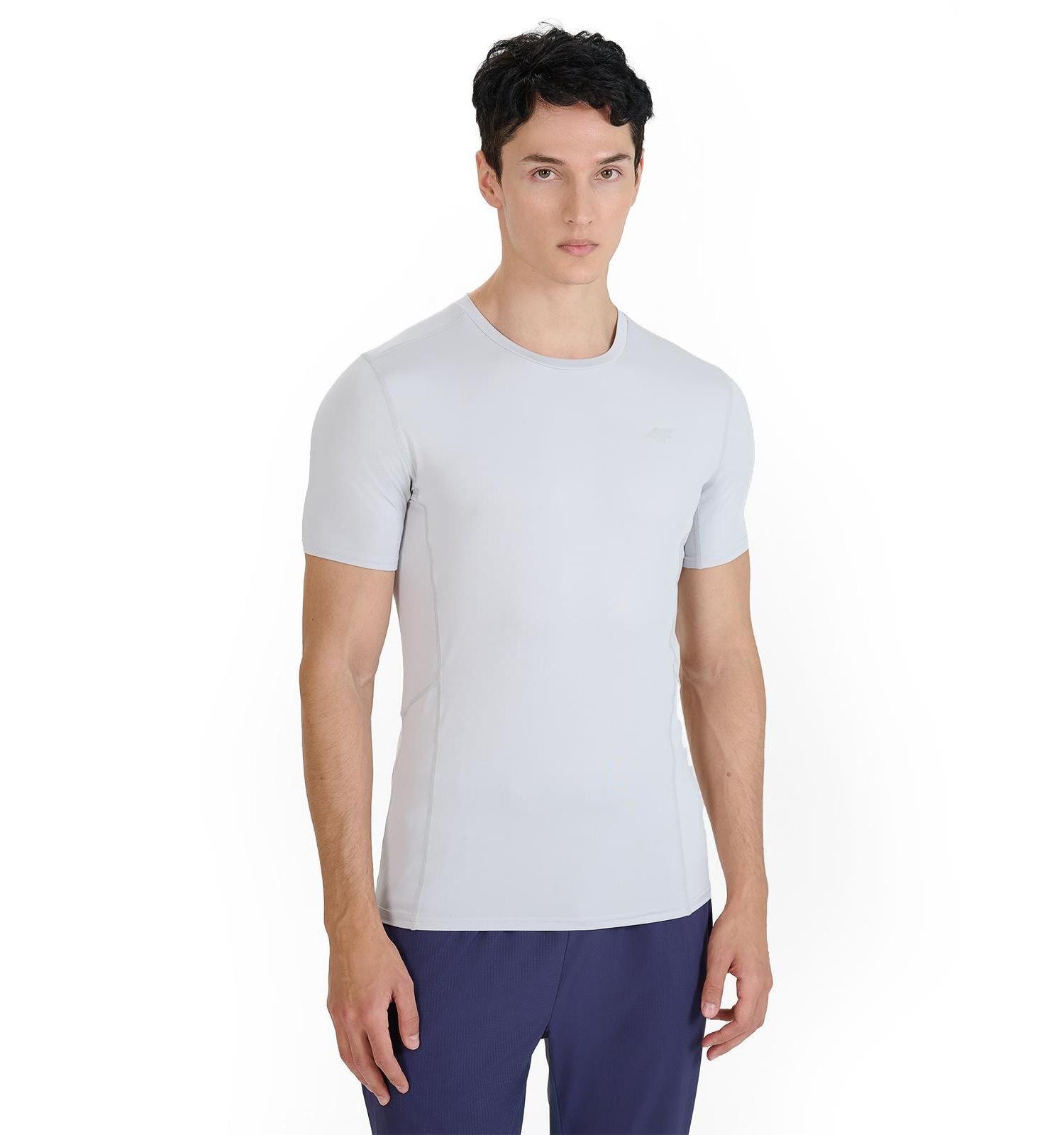 Men’s Slim Quick-Dry Running T-Shirt Stretch Reflective
