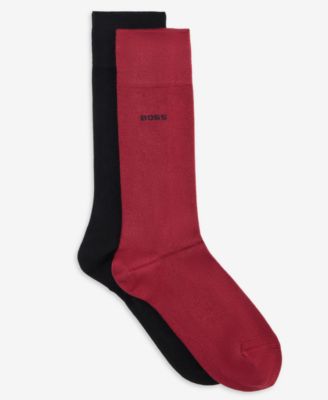 Men's Solid Crew Socks, 2-Pack