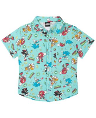 Boy's (5-12) Short Sleeve Button-Down Shirt