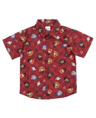 Boys' Short Sleeve Button Down Shirt