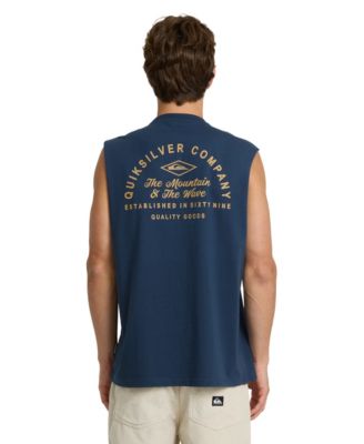 Men's Oversized Crewneck Muscle Tank Top