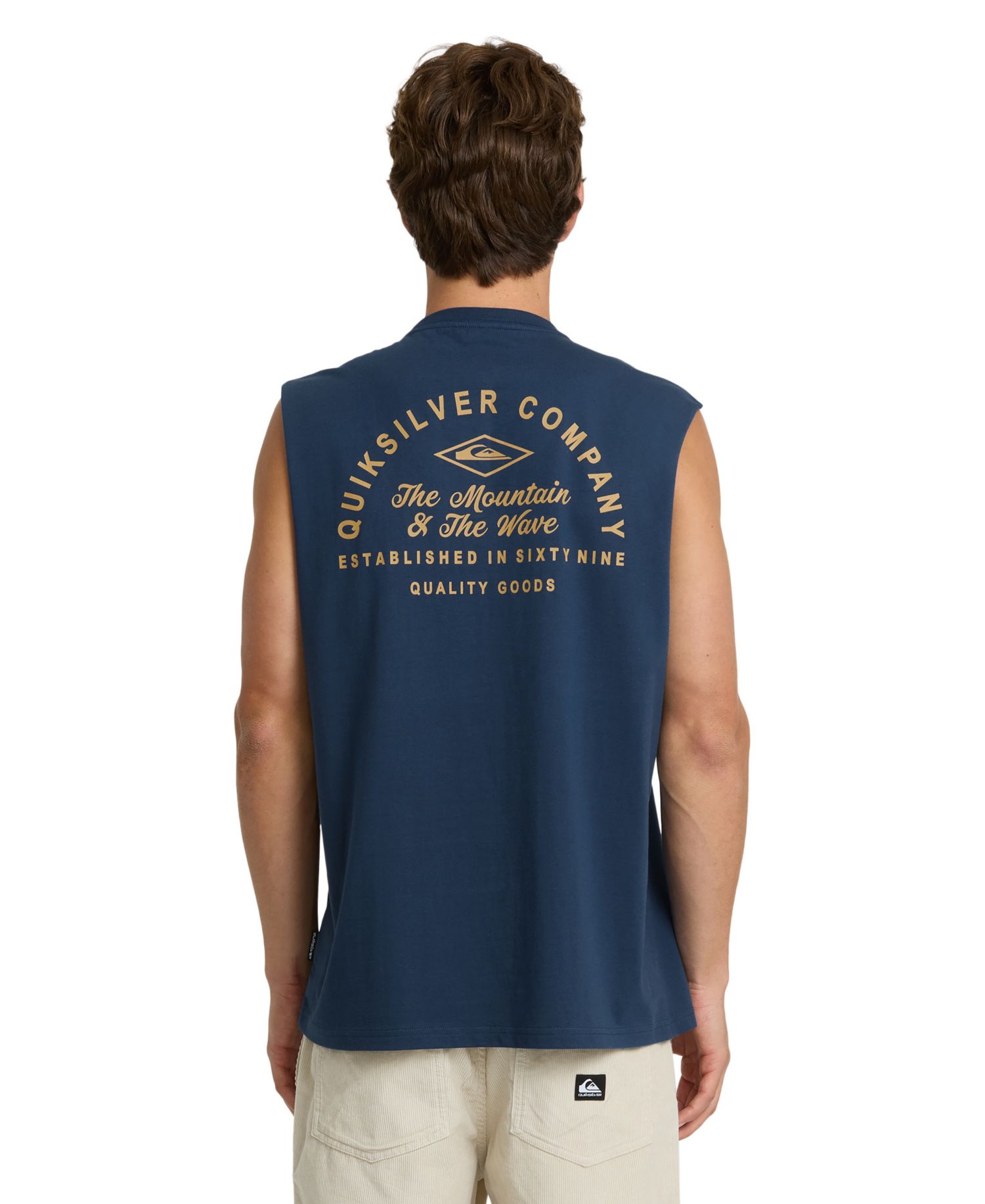 Men's Oversized Crewneck Muscle Tank Top