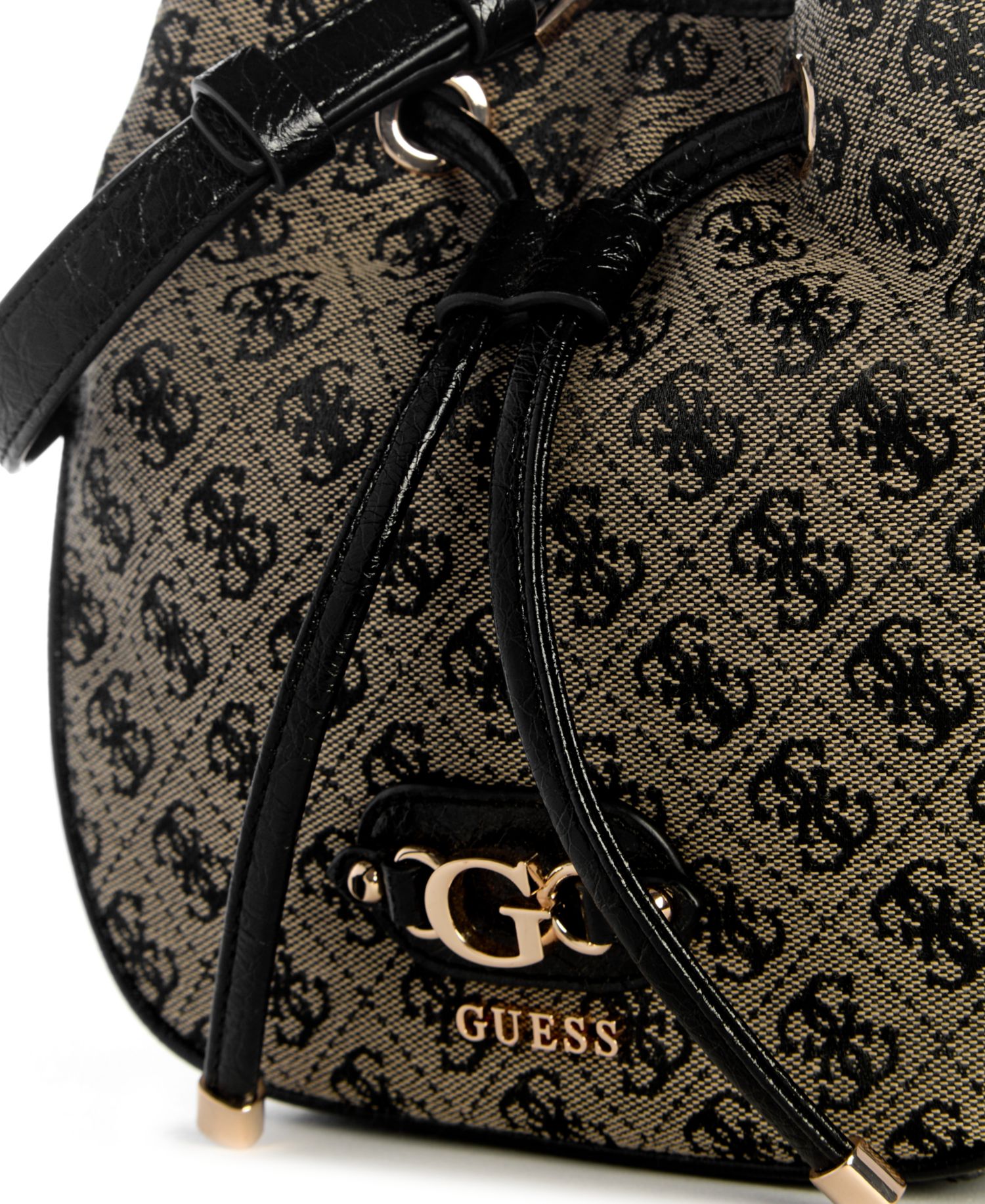 Samantha Small Drawstring Bucket Handbag