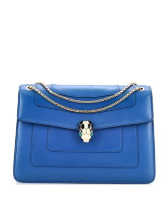 Medium Serpenti Forever Shoulder Bag Leather