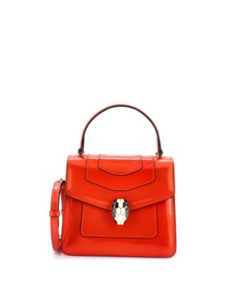 Small Serpenti Top Handle Bag Patent