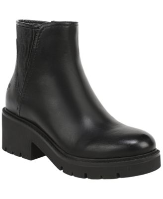 Women's Janet Round Toe Zipper Booties
