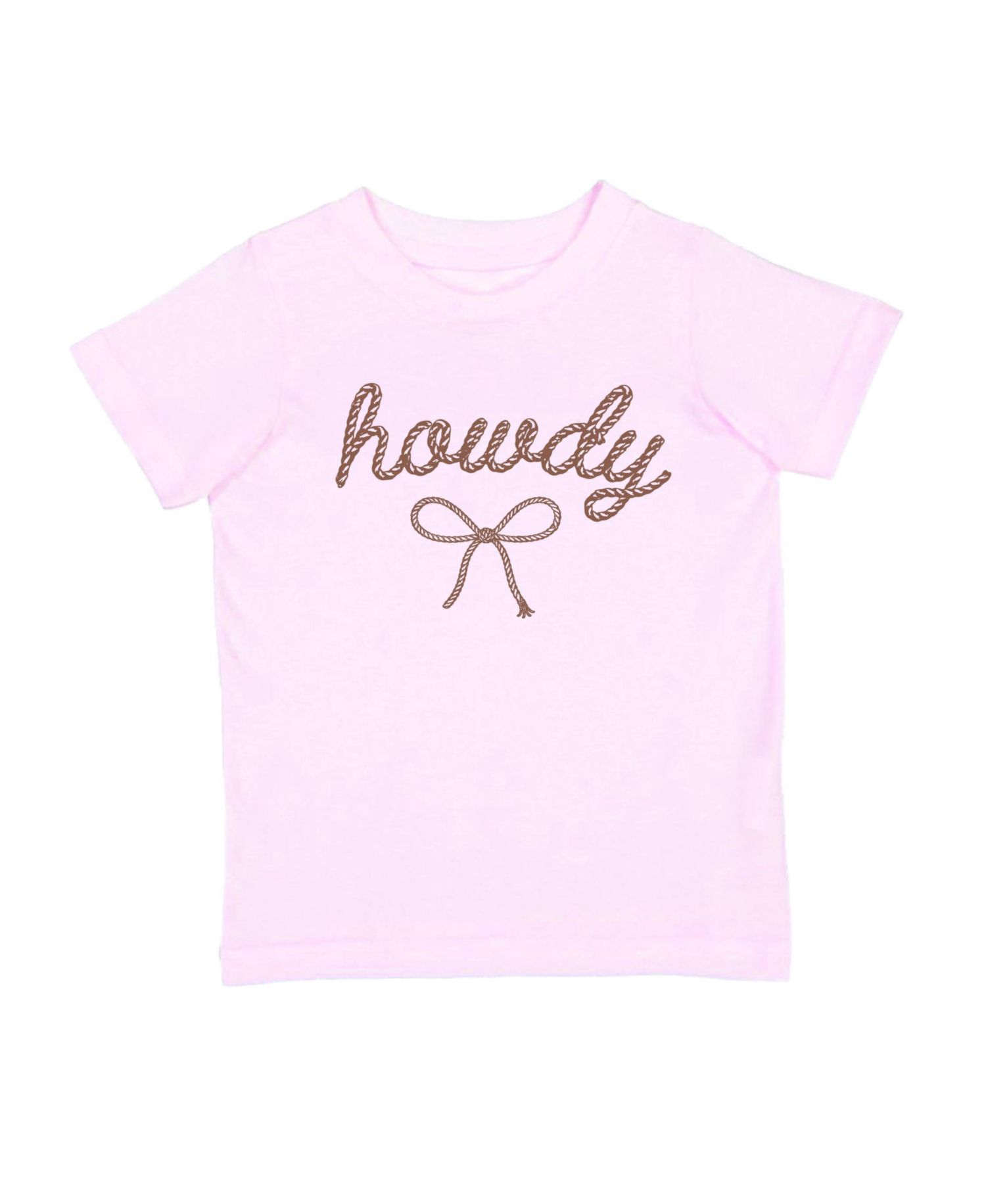 Big Girls (10- 12) Howdy Darling Western Short Sleeve T-Shirt
