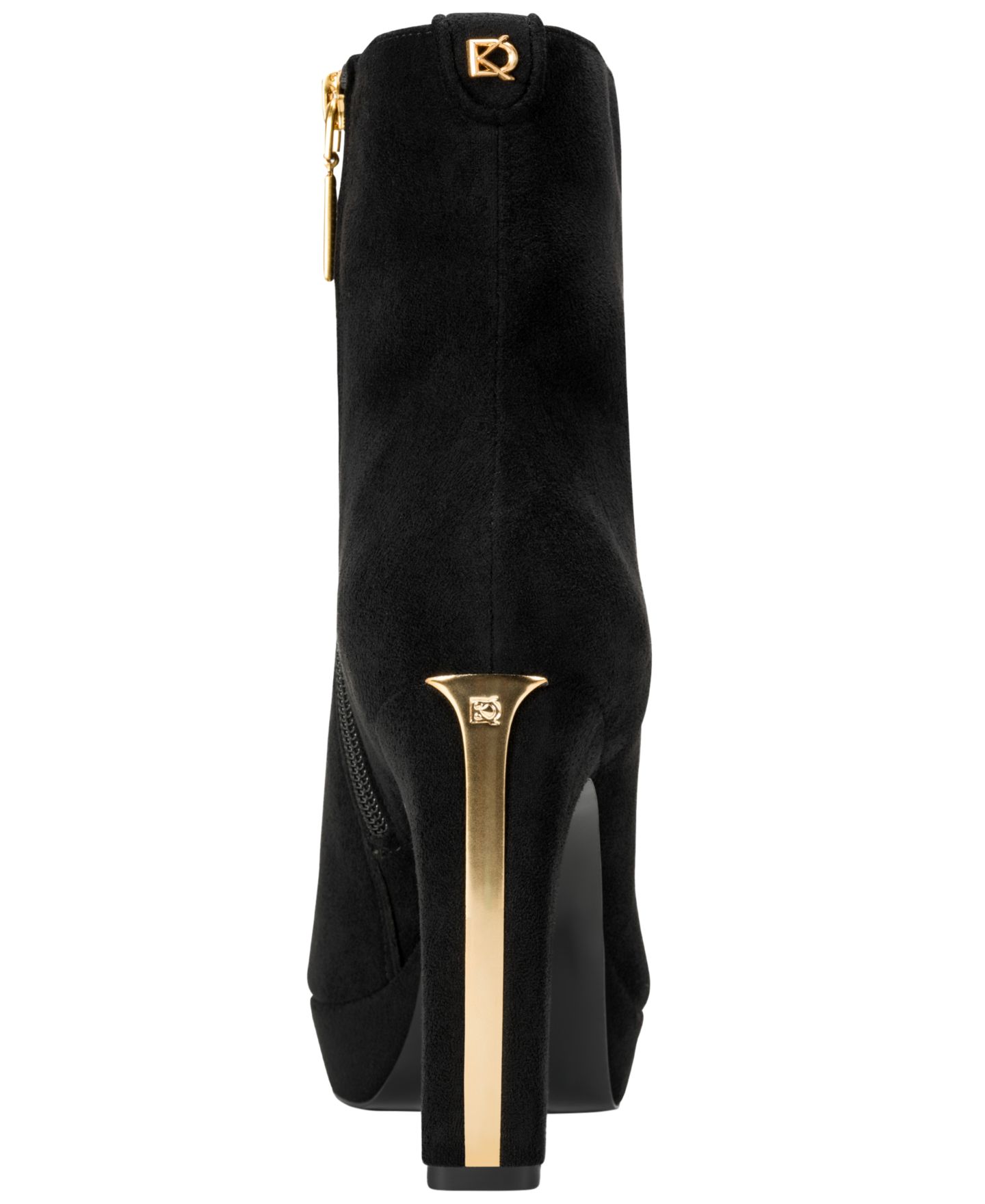 Женские ботинки Donna Karan New York Sullivan Platform Booties, цвет: Чёрный — фото 3