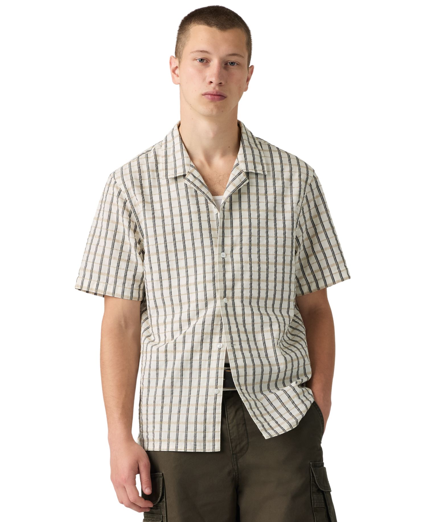 Mens' T2 Sunset Camp Collar Shirt