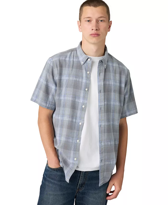 Men's Point Collar Woven Shirt - thumbnail 10