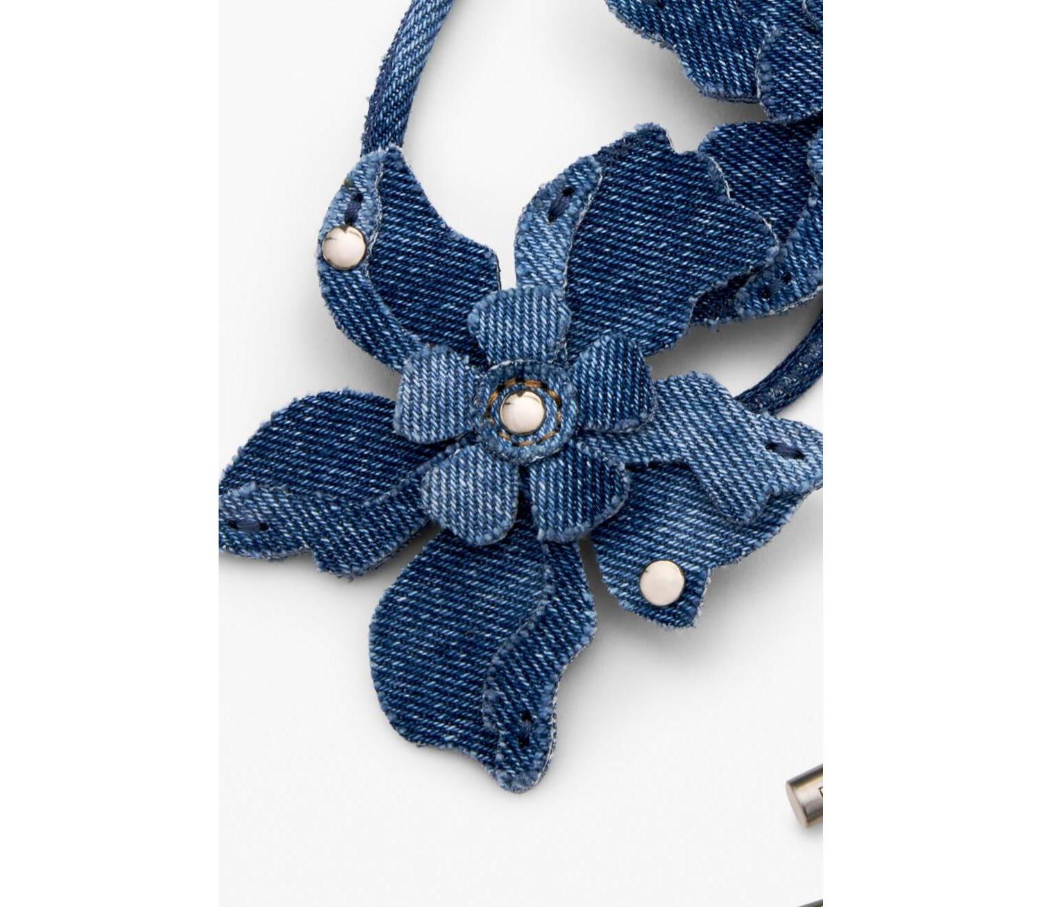 Women's Denim Flower Cotton