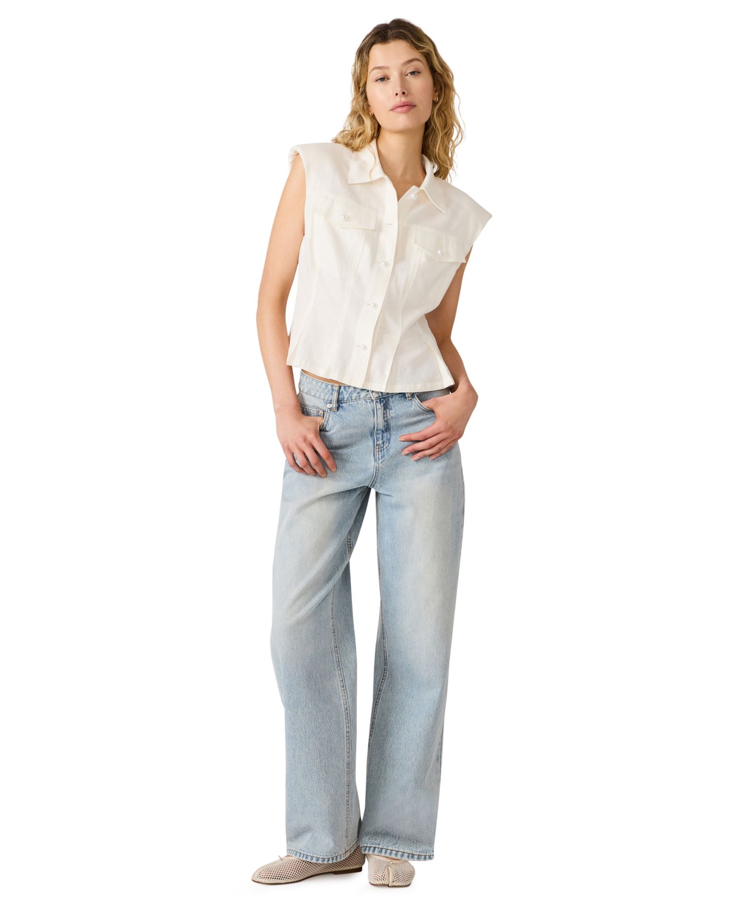 Women's Cassady Collared Neck Top