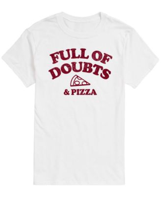 Men's Full Of Doubts And Pizza Short-Sleeve Graphic T-Shirt