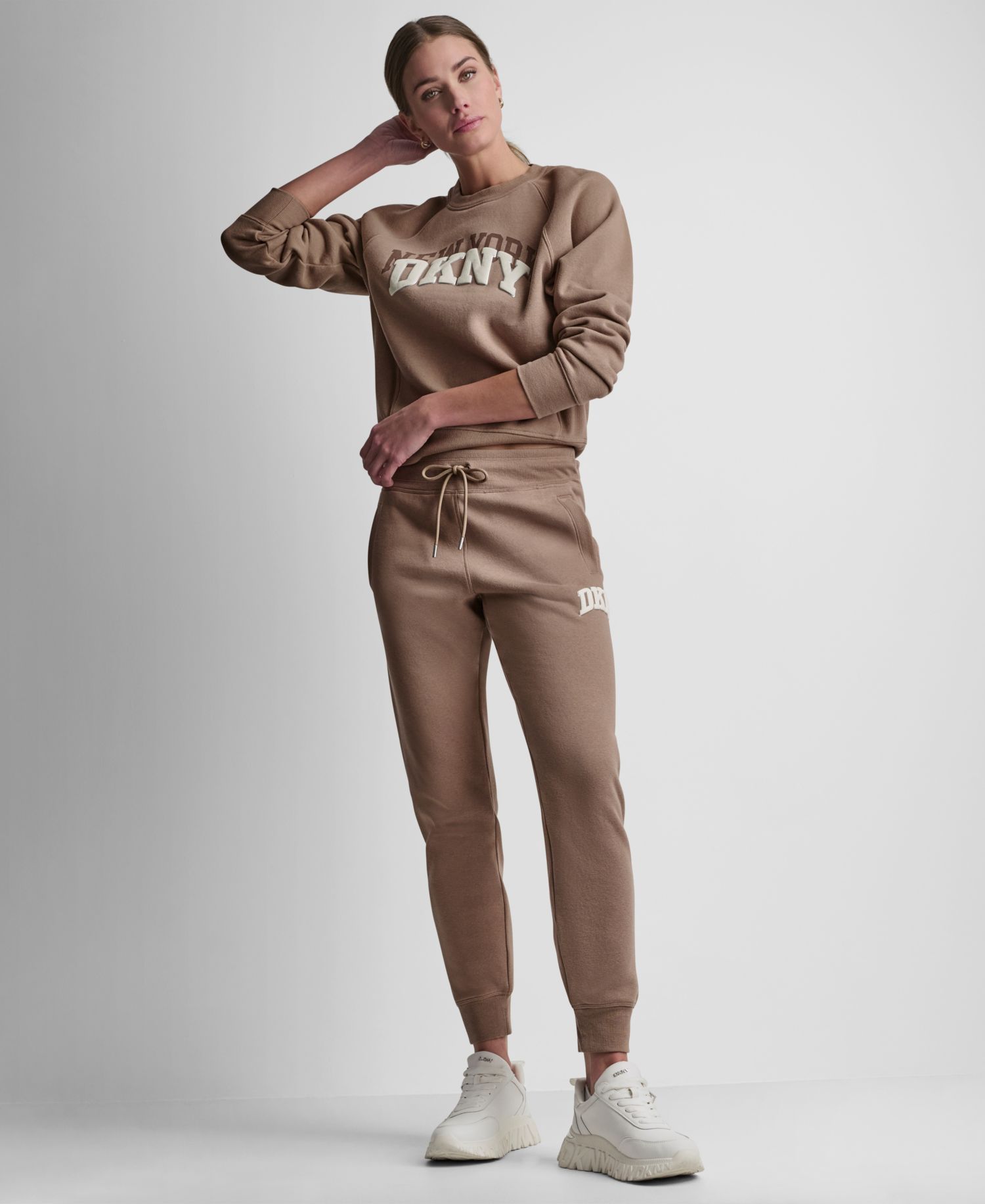 Women's NY Shadow Varsity Logo Crewneck Sweatshirt