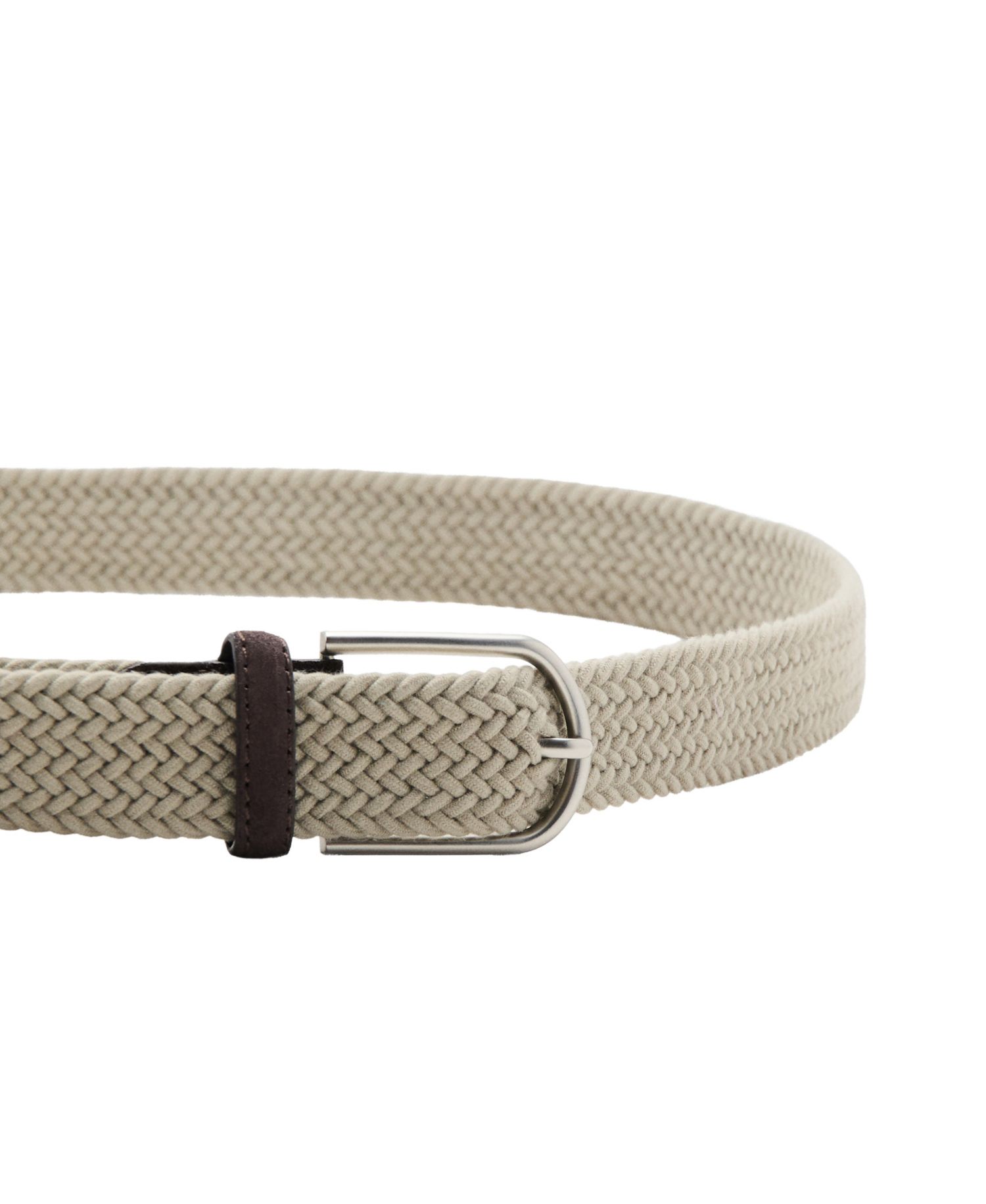 Men's Braided Leather Belt
