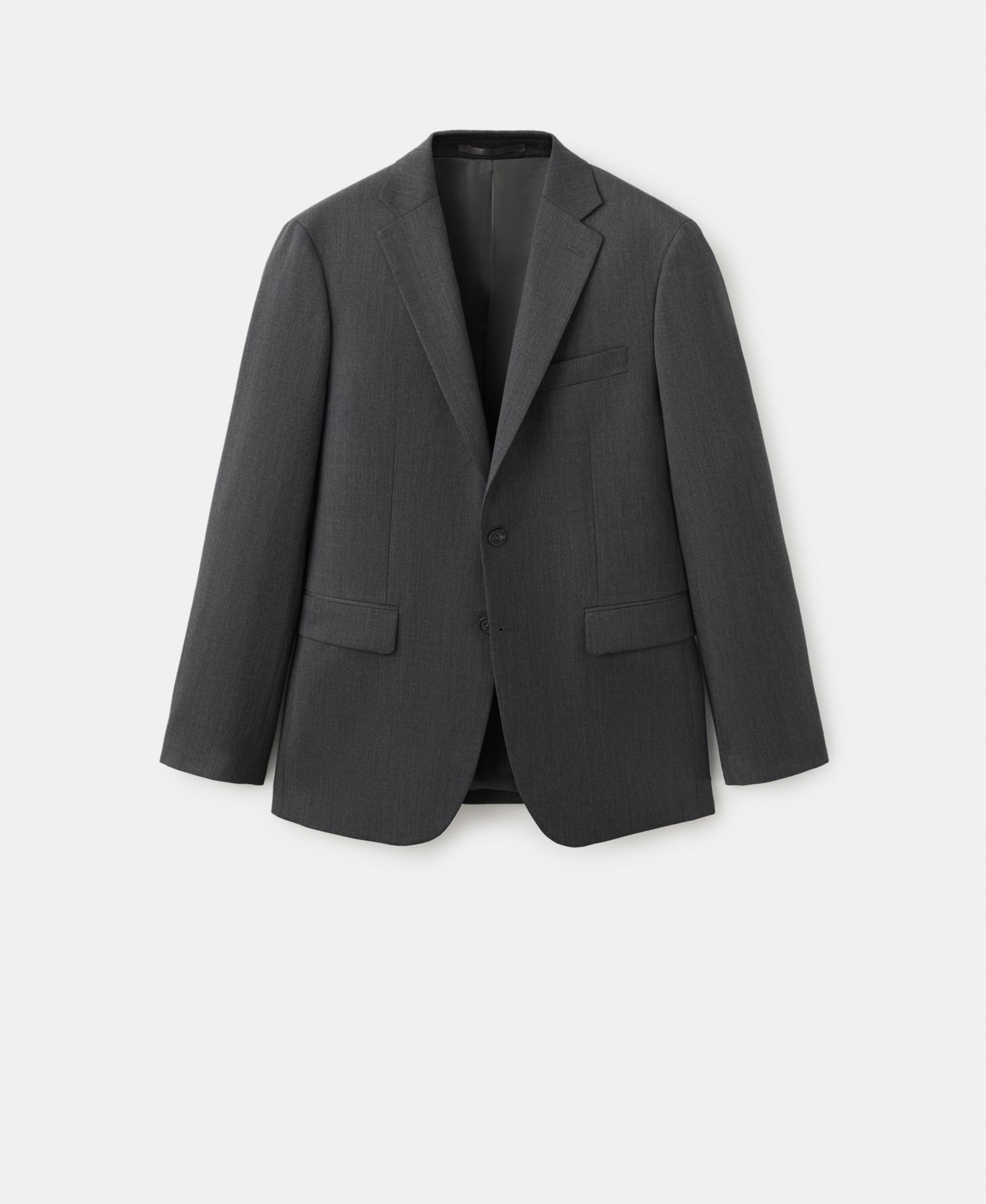 Men's Wool Slim-Fit Suit Jacket