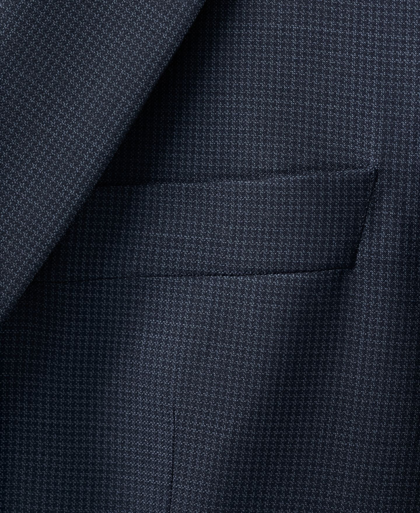 Мужской пиджак MANGO Turin Wool Suit Blazer, цвет: Тёмный тёмно-синий — фото 5