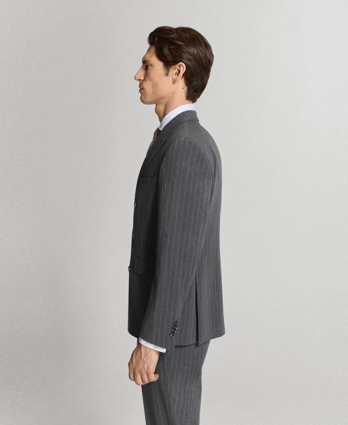 Mango Men's Monaco Double-Breasted Slim-Fit Suit Blazer