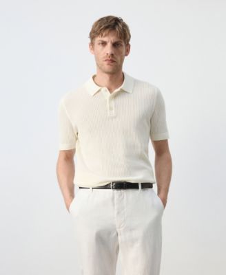 Men's Cotton Knitted Polo Shirt